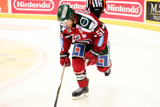 Frölundas Mats Rosseli Olsen har ont