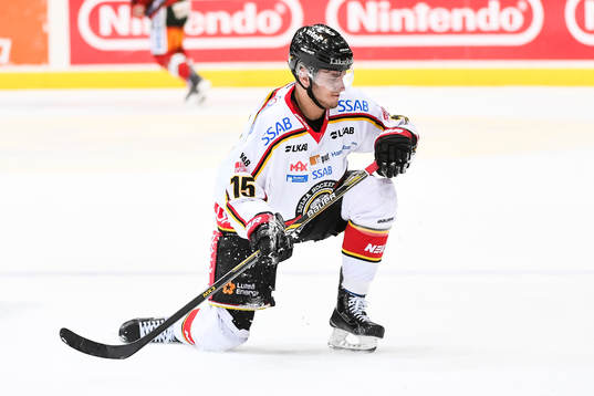 Luleås Christian Jaros har ont