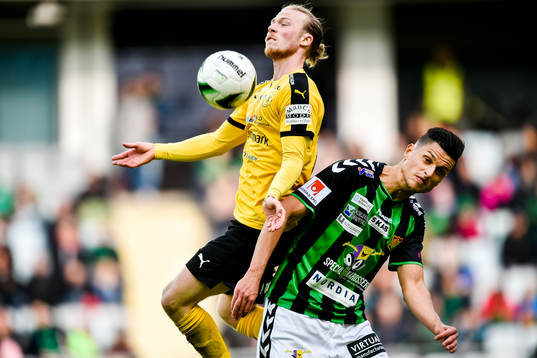 Frejs Pontus Åsbrink och GAIS Petrit  Zhubi