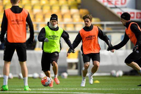 Elfsborgs Simon Hedlund och Jesper Manns
