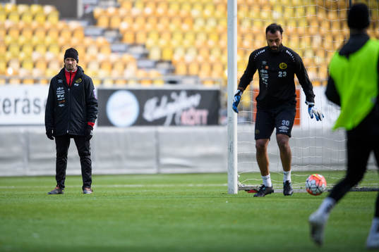 Elfsborgs assisterande tränare Nemanja Miljanovic och