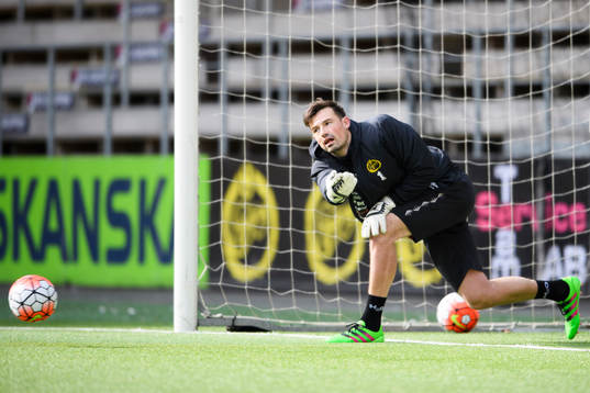Elfsborgs målvakt Kevin Stuhr Ellegaard