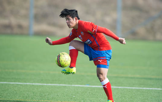 Elegant nedtagning av Helsingborgs-spelare i