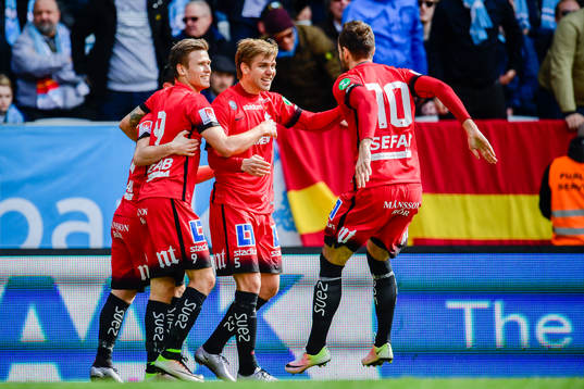 Norrköpings Nikola Tkalcico, Arnor Ingvi Traustason, Emir