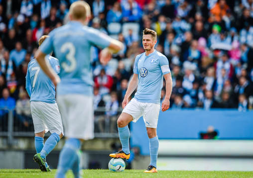 Malmö FFs Markus Rosenberg deppar