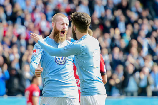 Malmö FFs Jo Inge Berget jublar