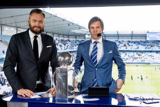 Cmore och TV4 sports experter Olof Lundh och Jens