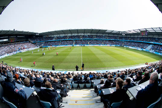 Generell vy över Swedbank stadion