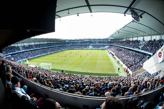 Generell vy över Swedbank stadion