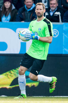Malmö FFs målvakt Johan Wiland