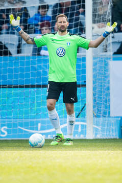 Malmö FFs målvakt Johan Wiland