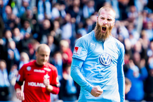 Malmö FFs Jo Inge Berget jublar