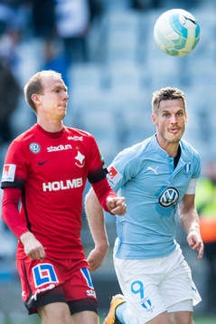 Norrköpings Andreas Johansson och Markus Rosenberg