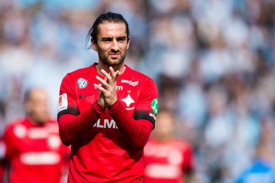 Norrköpings Alhaji Kamara tackar publiken