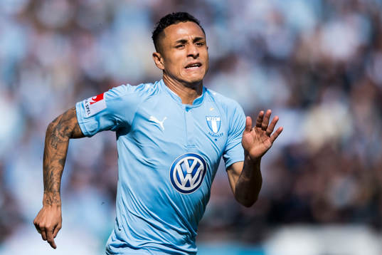 Malmö FFs Yoshimar Yotún