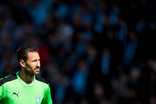 Malmö FFs målvakt Johan Wiland