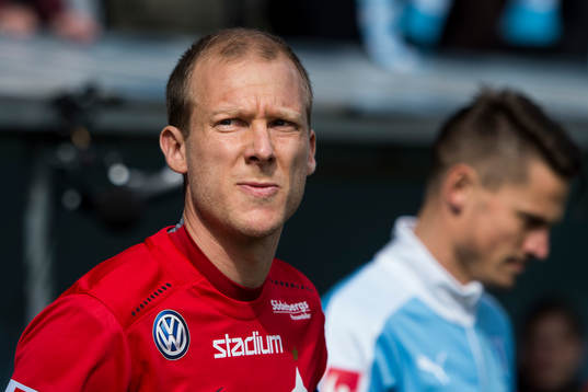 Norrköpings Andreas Johansson och Malmö FFs Markus