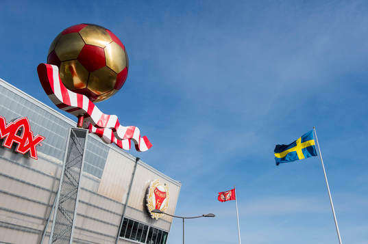 Exteriör på Guldfågeln Arena