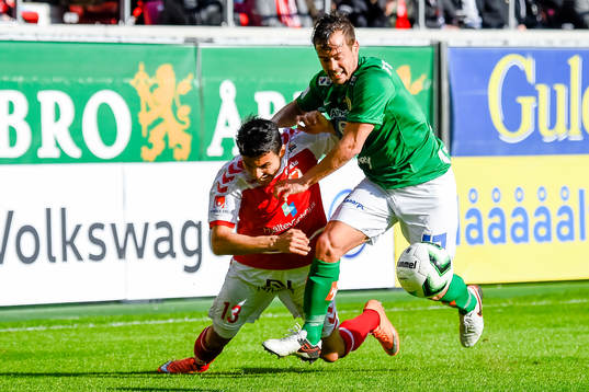 Jönköpings Fredric Fendrich  och Kalmars Emin Nouri