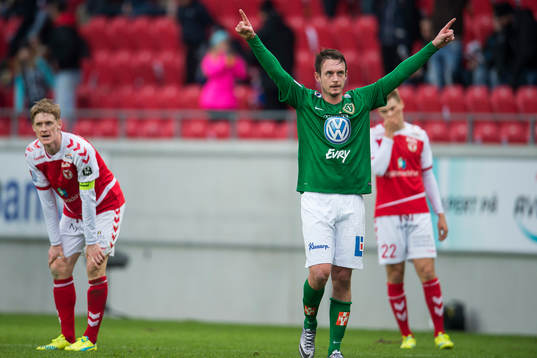 Kalmars Rasmus Elm deppar medan Jönköpings Daryl Smylie