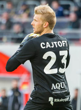 Jönköpings målvakt Anton Cajtoft
