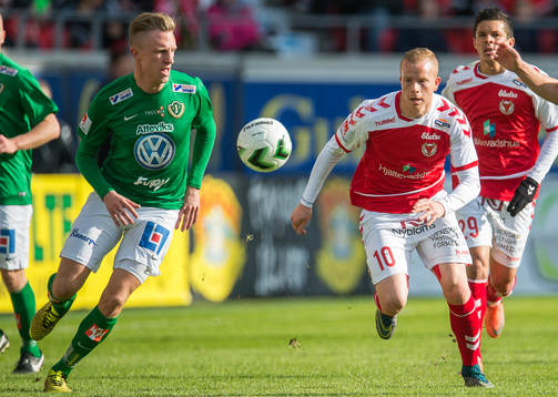Jönköpings Joakim Karlsson och Kalmars Tobias Eriksson