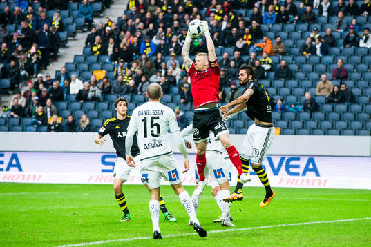 Sundsvalls målvakt Tommy Naurin