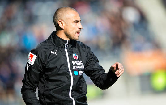 Helsingborgs manager Henrik Larsson