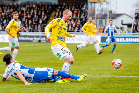 IFK Göteborgs Martin Smedberg Dalence och Falkenbergs
