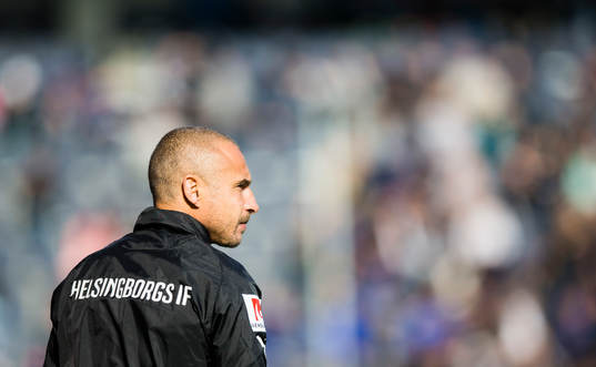 Helsingborgs manager Henrik Larsson