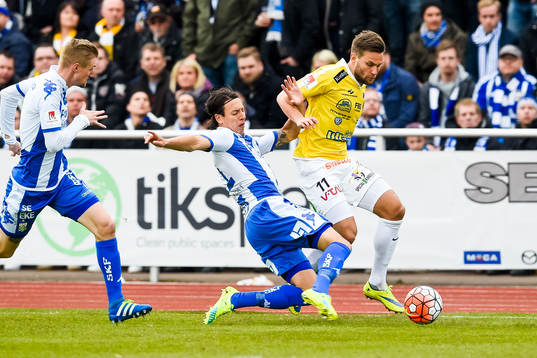 IFK Göteborgs Martin Smedberg Dalence och Falkenbergs
