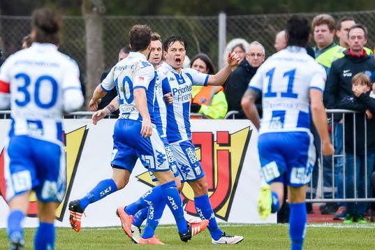 IFK Göteborgs Mads Albeck jublar