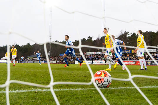 IFK Göteborgs Tobias Hysén jublar