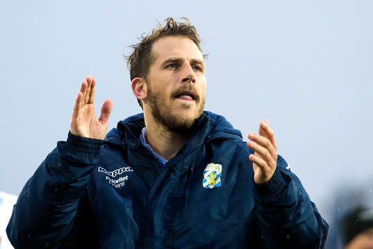IFK Göteborgs Tobias Hysén tackar publiken