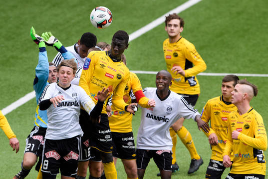 Kamp i Motalas straffområde vid hörna