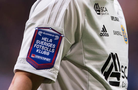 En armbindel på en sundsvallsspelare