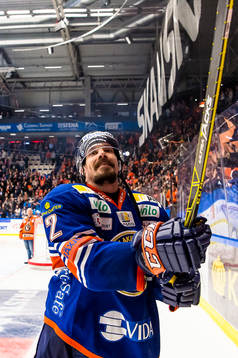 Växjös Teemu Laakso jublar