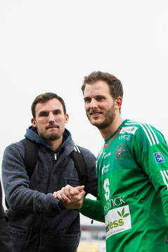 Ängelholms målvakt Carl Lindell
