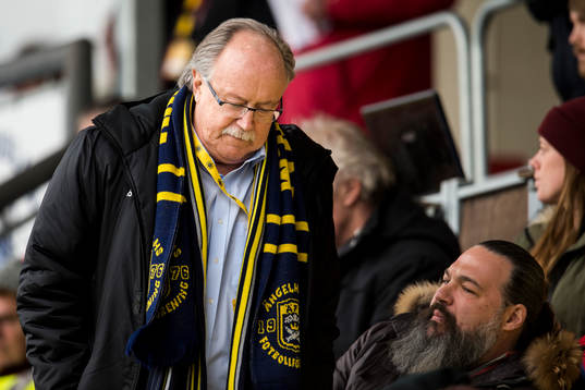 Ängelholms ordförande Sten Inge Fredin deppar på
