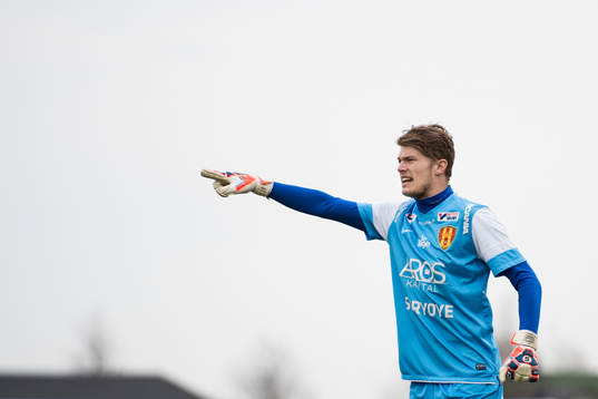 Syrianskas målvakt Hampus Elgan