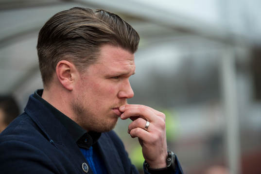 Ängelholms tränare Christian Järdler