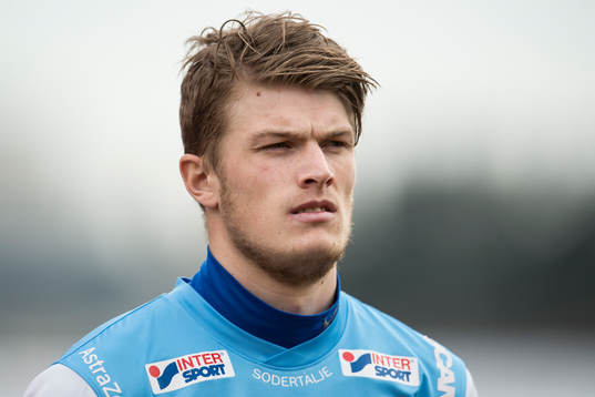 Syrianskas målvakt Hampus Elgan
