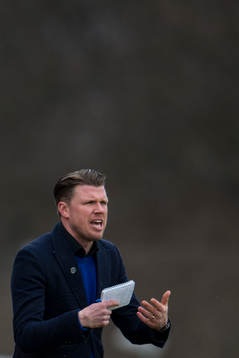 Ängelholms tränare Christian Järdler