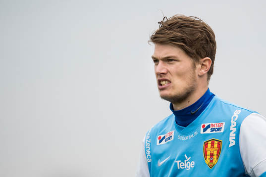 Syrianskas målvakt Hampus Elgan