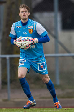 Syrianskas målvakt Hampus Elgan