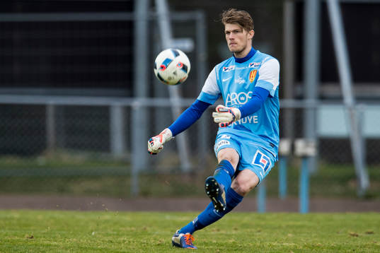 Syrianskas målvakt Hampus Elgan