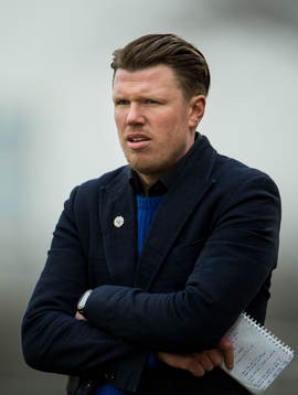 Ängelholms tränare Christian Järdler