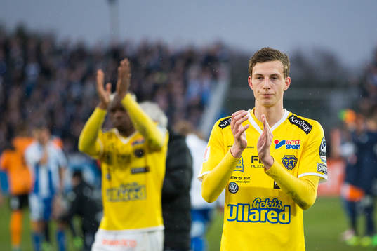 Falkenbergs Gustaf Nilsson deppar och tackar publiken
