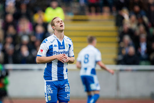 IFK Göteborgs Gustav Engvall deppar