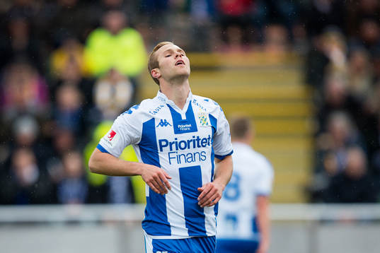 IFK Göteborgs Gustav Engvall deppar